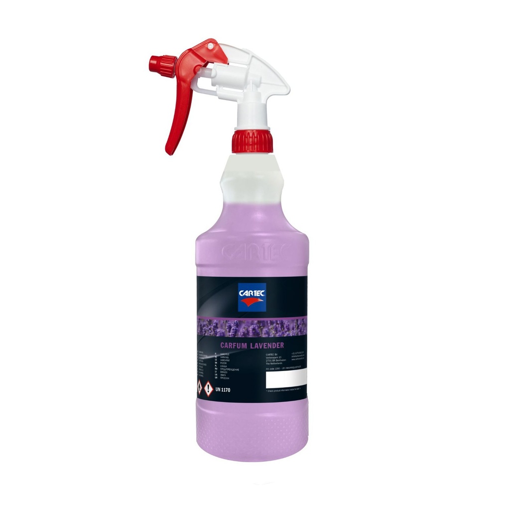 [cartec-1300/1/W] Cartec Carfum - Parfum Voiture (Lavande, 1L)